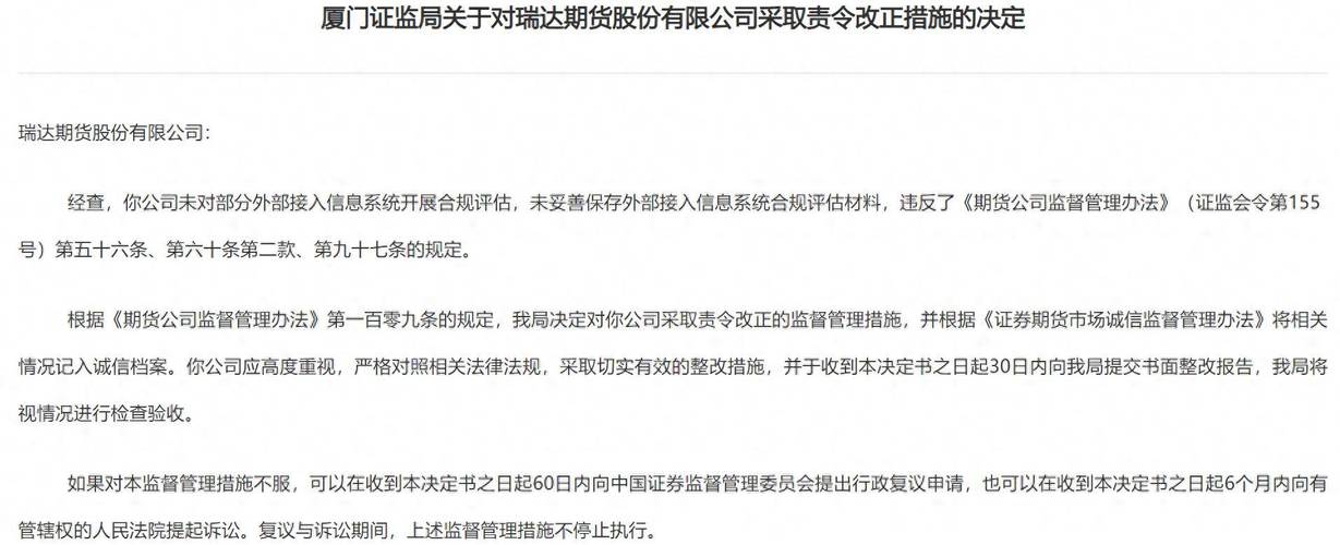 2024年下半年期货行业罚单频出，互联网营销成重灾区？