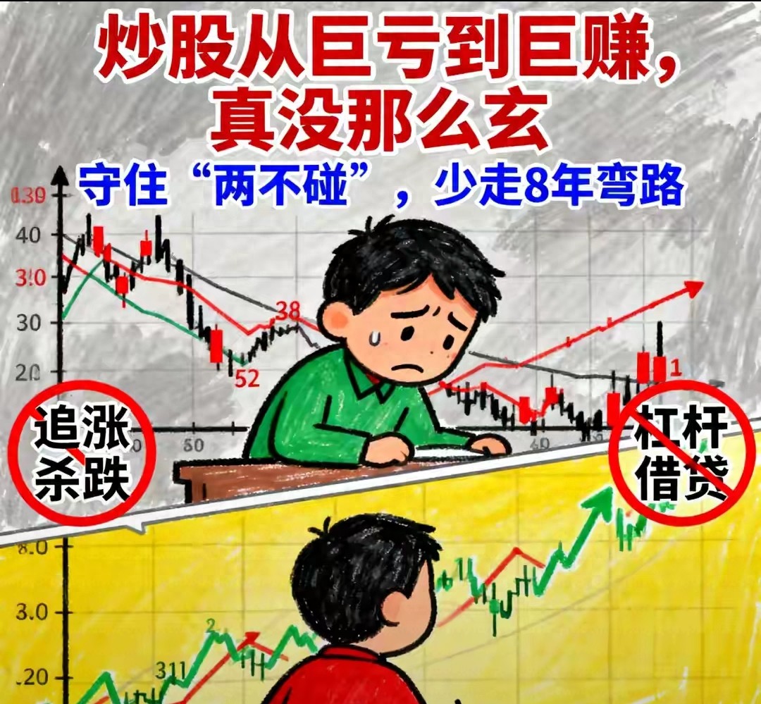 炒股常犯的追涨杀跌和杠杆借贷大坑，你避开了吗？