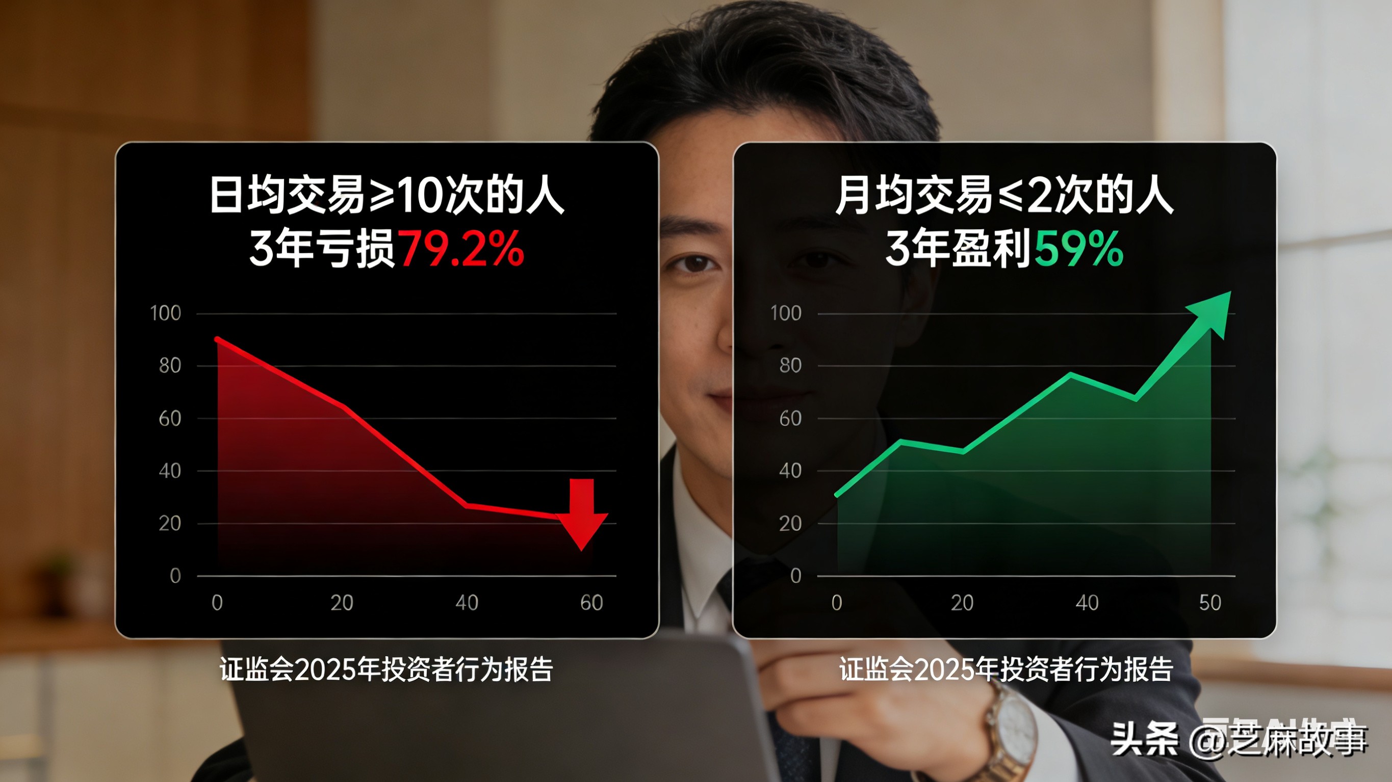 炒股能赚钱吗_炒股越勤快越亏_频繁交易亏损原因