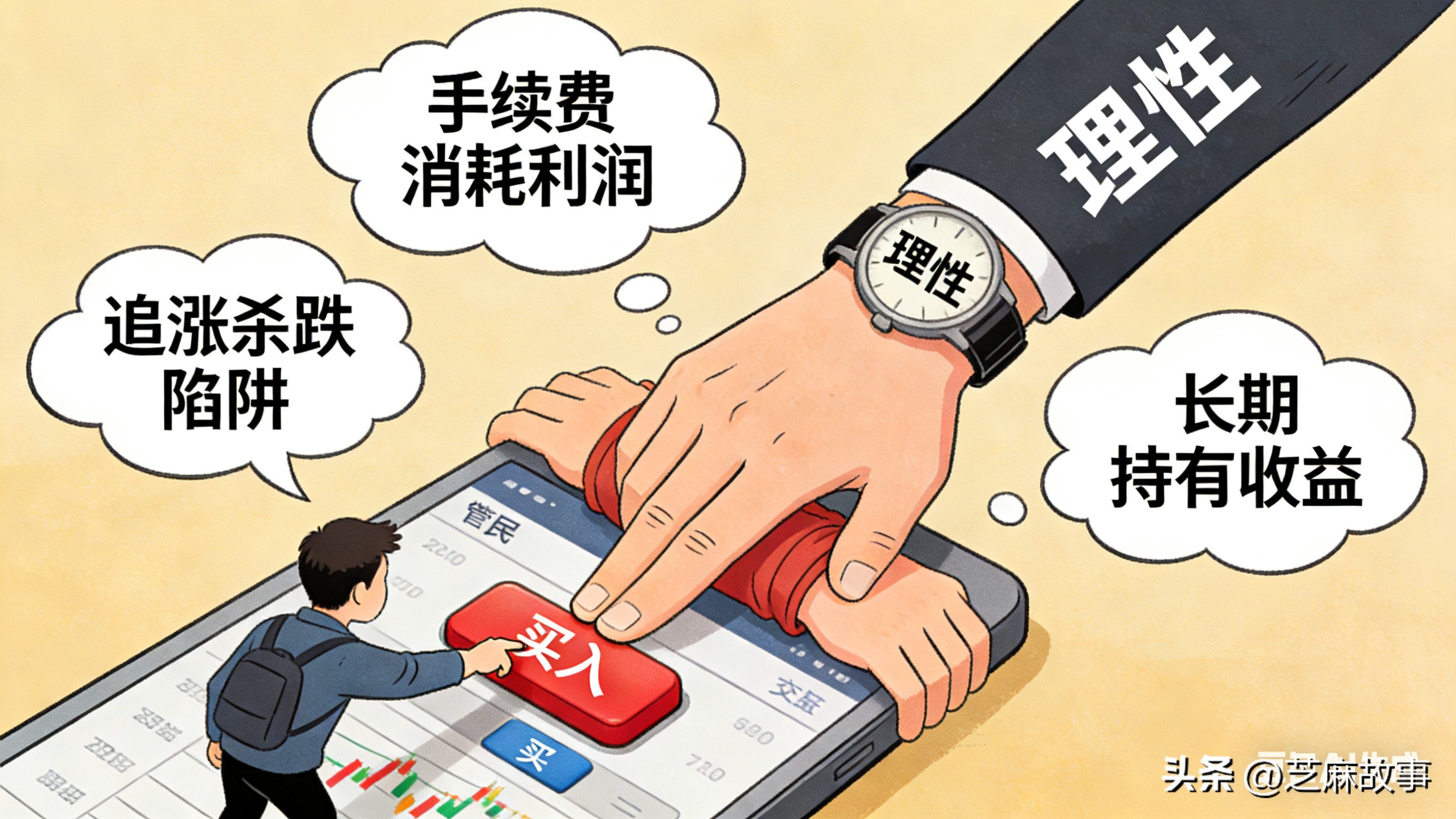 炒股越勤快越亏_炒股能赚钱吗_频繁交易亏损原因