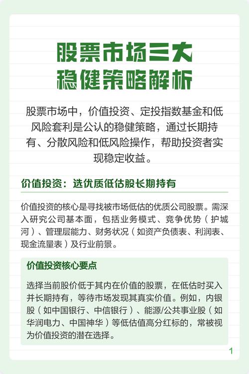 股票最稳的赚钱方法_稳健投资策略_价值投资分散投资