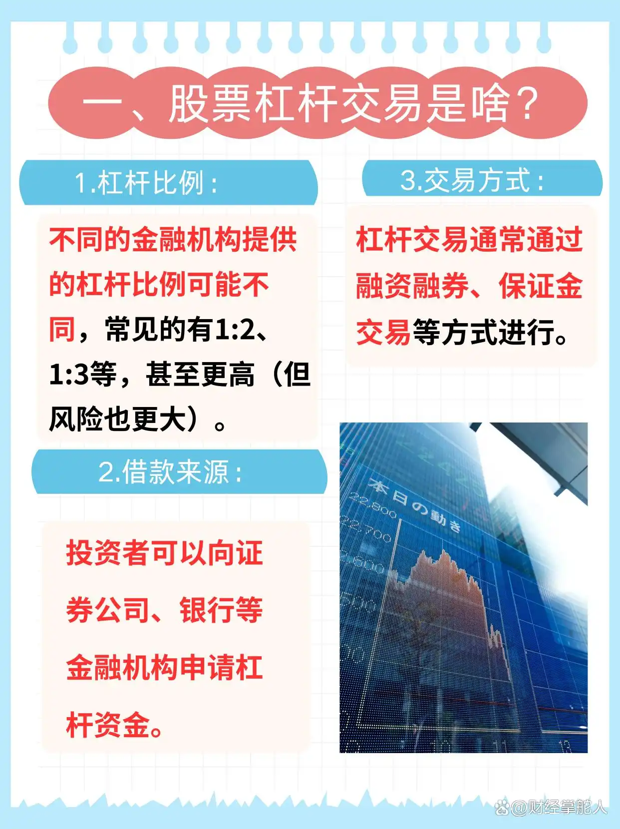 股票杠杆交易：用少量本金放大收益和风险